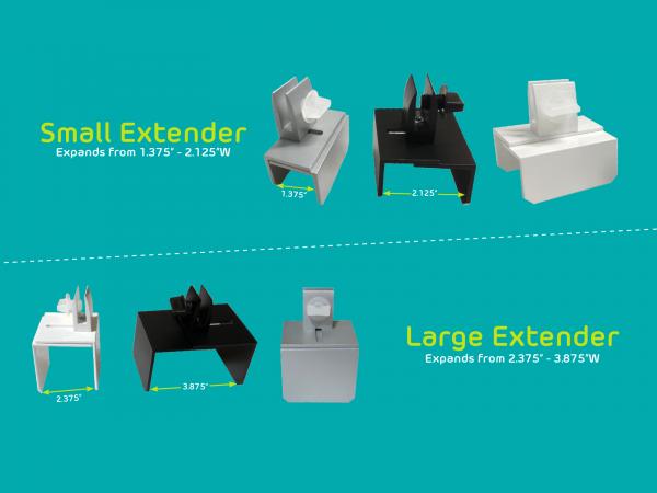 Adjustable Extender Size Range