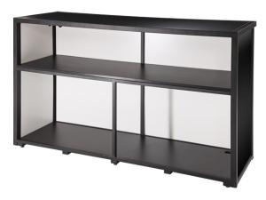 Maxim Dry Bar, Unlit, Back (CEBR-008) -- Trade Show Rental Furniture