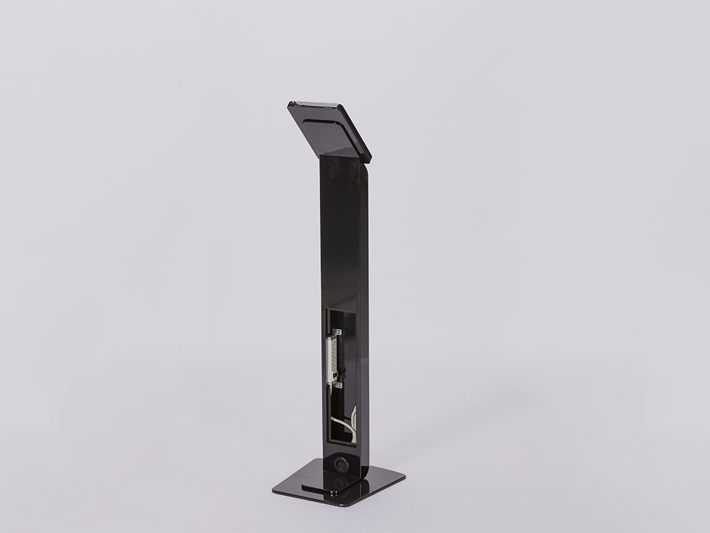 RE-1238 iPad Kiosk / MOD-1314 Black -- Image 2